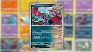 Roaring Moon's card that you can get from the Happy Meal (Image via The Pokemon Company)